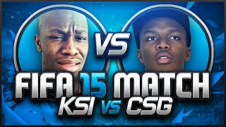 FIFA 15  KSI VS COMEDYSHORTSGAMER [upl. by Hardie]