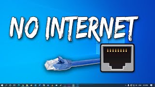 How To Fix LAN Wired Connected But No Internet Access in Windows 10 Solved [upl. by Anidnamra]