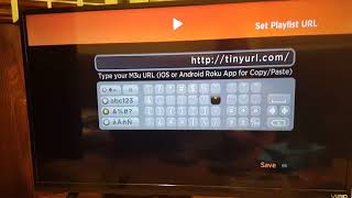 How to configure m3u playlist player for Roku IPTV [upl. by Teleya43]