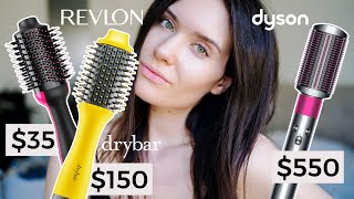 DYSON Airwrap vs DRYBAR Double Shot Blow Dryer vs REVLON One Step  REVIEW [upl. by Ahearn]