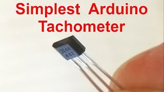 Arduino Uno Tachometer RPM using 3144 Hall Effect Sensor [upl. by Notffilc]