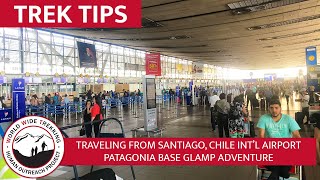 Traveling to and from the Santiago Chile International Airport  Trek Tips [upl. by Scribner]