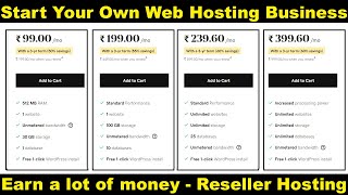 How to start your own Web Hosting Business DomainRacer reseller hosting Cyber Warriors [upl. by Tiersten]