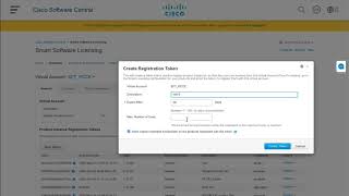 PCCE and CVP 125 Smart License Registration via SPOG [upl. by Novit]