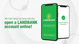 Open a LANDBANK account at home with the Digital OnBoarding System DOBS Mobile [upl. by Gittle]