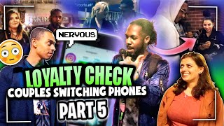 Couples loyalty test Switching phones PART 5 [upl. by Marleen178]