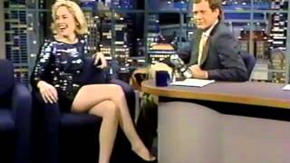 Sharon Stone on Late Night 1992 [upl. by Jorgan]