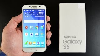 Samsung Galaxy S6 Unboxing amp Review [upl. by Acinaj333]