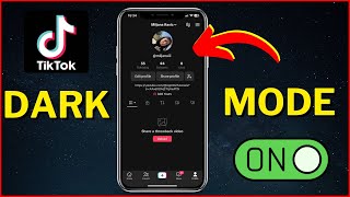 How to ENABLE Dark Mode on TikTok [upl. by Oak]