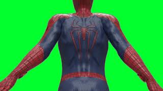 Green Screen The Amazing Spider Man Swing HD Video [upl. by Atenahs]