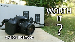 Canon EOS 700D  Unboxing amp Review With Samples [upl. by Odnomyar]