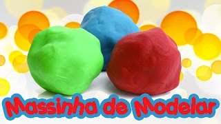 Massinha de Modelar  Receita Como fazer [upl. by Diego585]