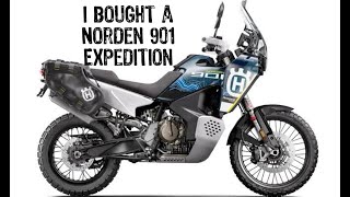 I bought a HUSQVARNA NORDEN 901 EXPEDITION [upl. by Luemas]