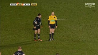 Round 11 Highlights Scarlets v Ospreys [upl. by Anaerb]