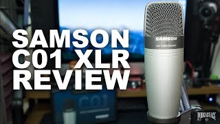 Samson C01 Condenser Microphone Review  Test [upl. by Fabe]