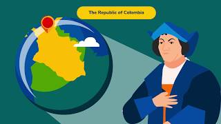 Colombia History in 5 Minutes  Animation [upl. by Adnuhser]