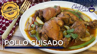 Instant Pot Pollo Guisado  Stew Chicken Recipe  Dominican Recipes  Chef Zee Cooks [upl. by Gyimah]