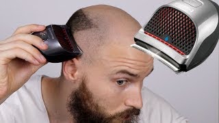 BALDING HAIRCUT BUZZ CUT  Remington Quick Cut Review [upl. by Elyl265]