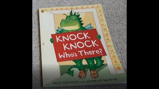 Nursery Story of the Week Knock Knock Whos There [upl. by Erodroeht]