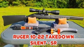 Ruger 1022 Takedown Silent SR [upl. by Drofub]