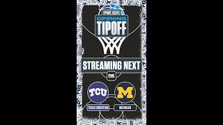 TCU vs Michigan  Opening TipOff  CBB on FOX [upl. by Valene]