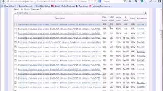 Bioinformatics practical 2 how to run NCBI BLAST [upl. by Dorey]