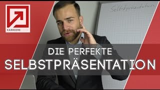 Vorstellungsgespräch  die perfekte Selbstpräsentation mit Beispiel [upl. by Notled]