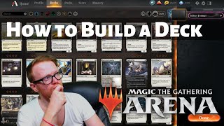 Mtg Arena Deck Builder Guide  Deck Building Basics [upl. by Noemys]