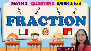 MATH 2 QUARTER 3 WEEK 5 AND WEEK 6  FRACTIONS [upl. by Matilda]