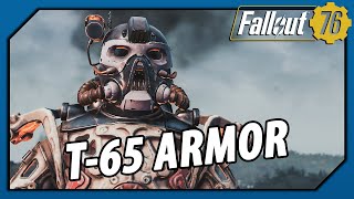 Fallout 76  Building The New T65 Power Armor [upl. by Larkin127]