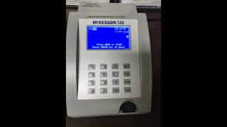 McKesson 120 Urine Analyzer [upl. by Eleazar]