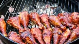 How to make BBQ Chicken  Easy Basic BBQ Grilled Chicken [upl. by Yunick830]