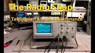 217 Tektronix TAS 465 Simple Service Tips [upl. by Iccir151]