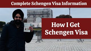 How I Get Schengen Tourist Visa   Complete Documents List From India [upl. by Repsac193]