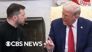 White House reacts to shocking TrumpZelenskyy meeting [upl. by Modeerf]