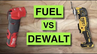 Milwaukee M12 Fuel Multi Tool DESTROYS Dewalt [upl. by Eronel]