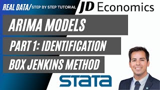 ARIMA models in Stata  Part 1 Identification [upl. by Dougy]