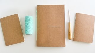 Cómo hacer un cuaderno sencillo Tutorial de Cuadernillo [upl. by Yanehc]