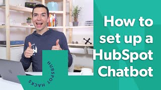 How to Set up Your First HubSpot Chatbot [upl. by Ynattir]