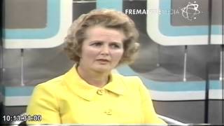 Margaret Thatcher  1970s interview  Thames television [upl. by Buehrer]