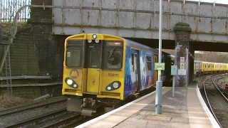 Half an Hour at 216  Birkenhead North Station 1022017  Class 507 508 terminus [upl. by Paxton]