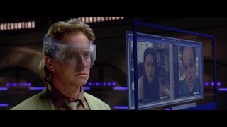 Michael Douglas in virtual reality  Disclosure [upl. by Bruyn]