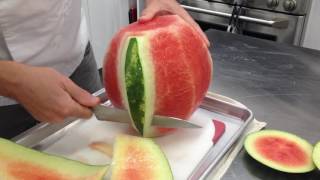 The Secret to Perfectly Cutting a Watermelon  Cooking Light [upl. by Craggie]