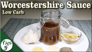 Worcestershire Sauce Recipe – Low Carb Keto Sauce  Saucy Sunday [upl. by Acirne403]