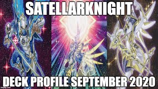 SATELLARKNIGHT DECK PROFILE SEPTEMBER 2020 YUGIOH [upl. by Prober47]