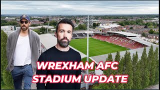 WREXHAM AFC  Racecourse Ground PLANS ARE MASSIVE [upl. by Keel]