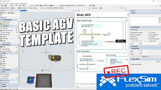 Using the Basic AGV Template [upl. by Nodnrb]