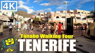 TENERIFE Fanabe  Costa Adeje  4K Walking Tour [upl. by Hayilaa]