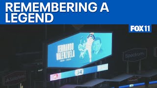 Los Angeles remembers Fernando Valenzuela [upl. by Swanson]