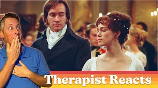 Therapist Reacts to PRIDE AND PREJUDICE [upl. by Eendyc]